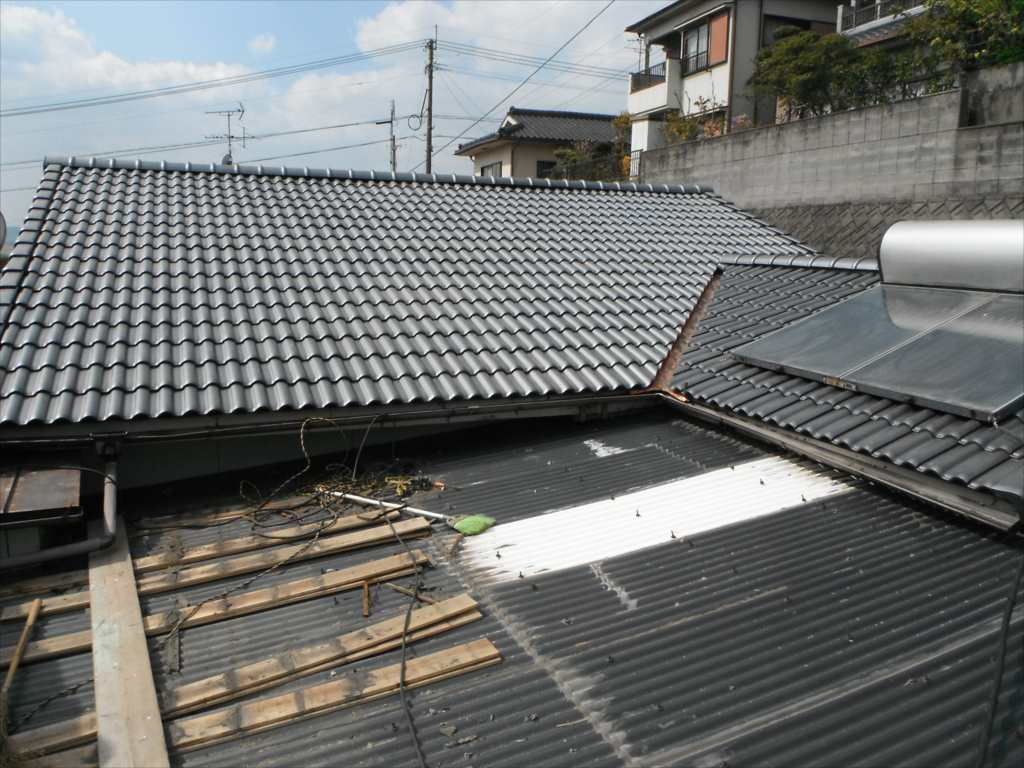 屋根葺き替え工事