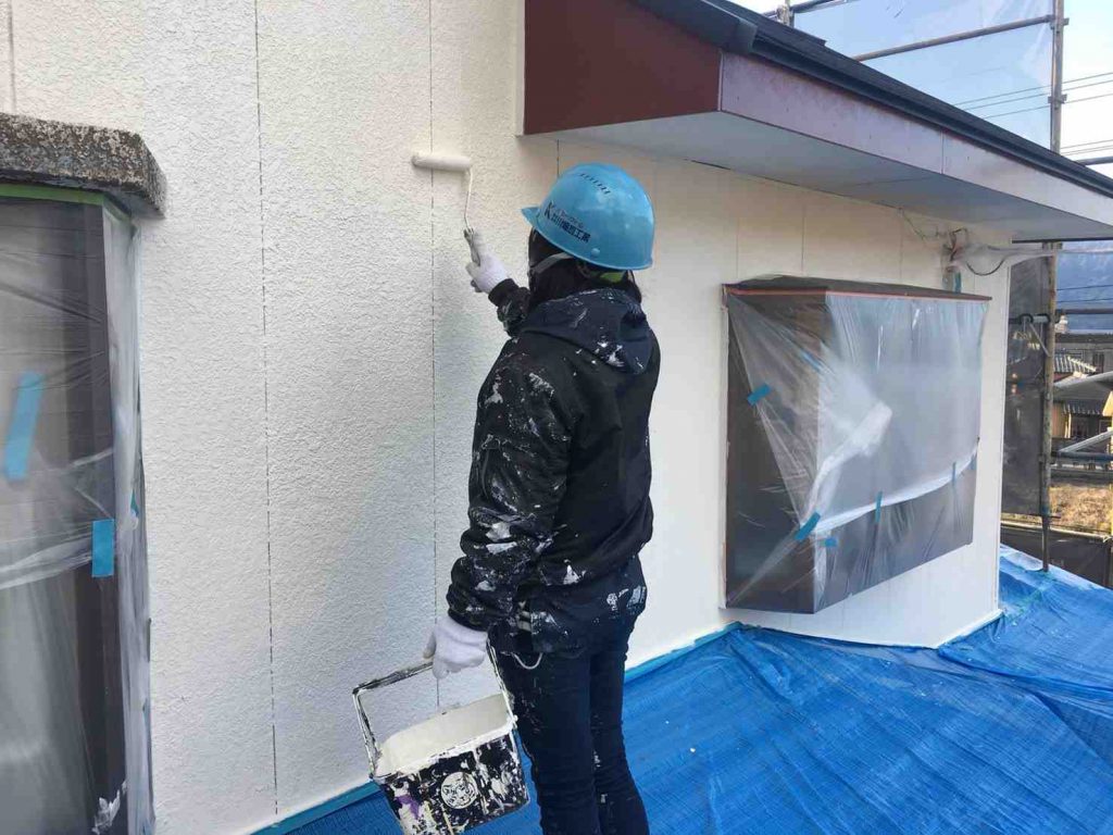 外壁塗装工事：垂水市海潟 Ｓ様邸