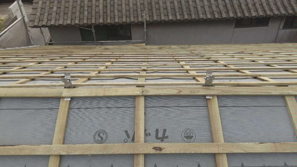 屋根葺き替え工事：垂水市海潟 Ｋ様邸