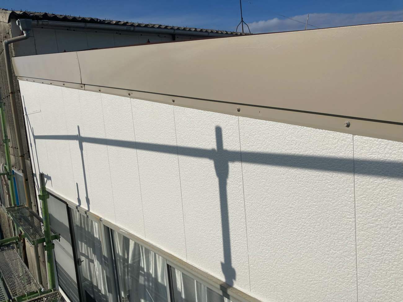 外壁塗装工事＆スレート屋根補修工事：鹿児島市東開町　工場K様／完成