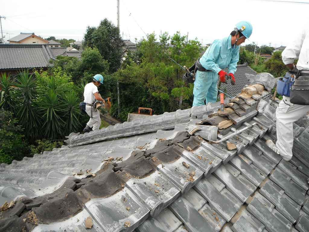 屋根葺き替え工事