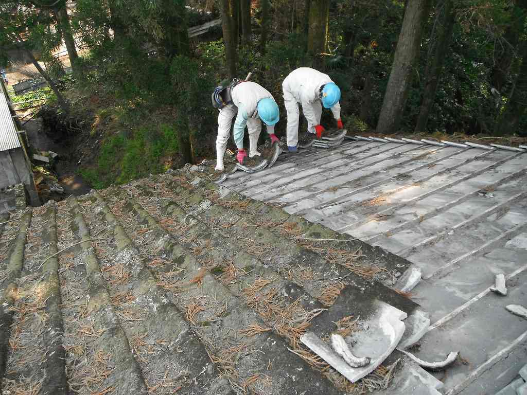 屋根葺き替え工事