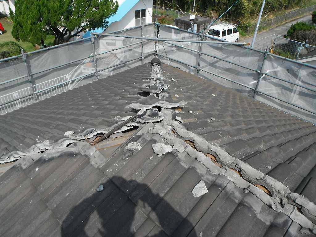 屋根の葺き替え工事