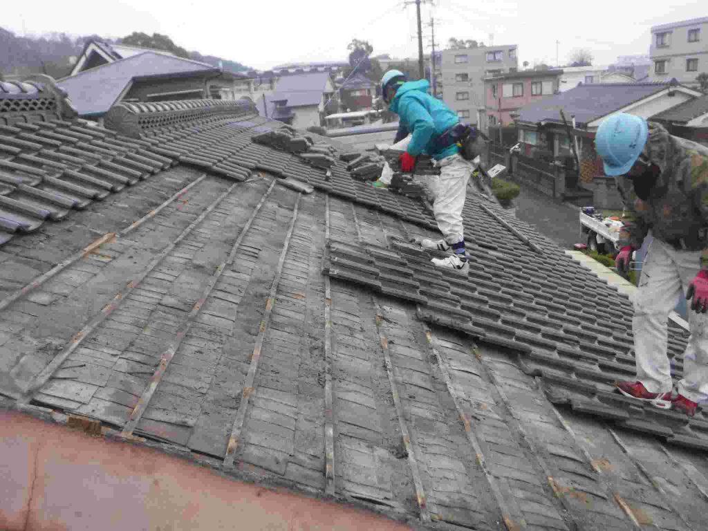 屋根一部締め直し工事：鹿屋市今坂町 Ｙ様邸