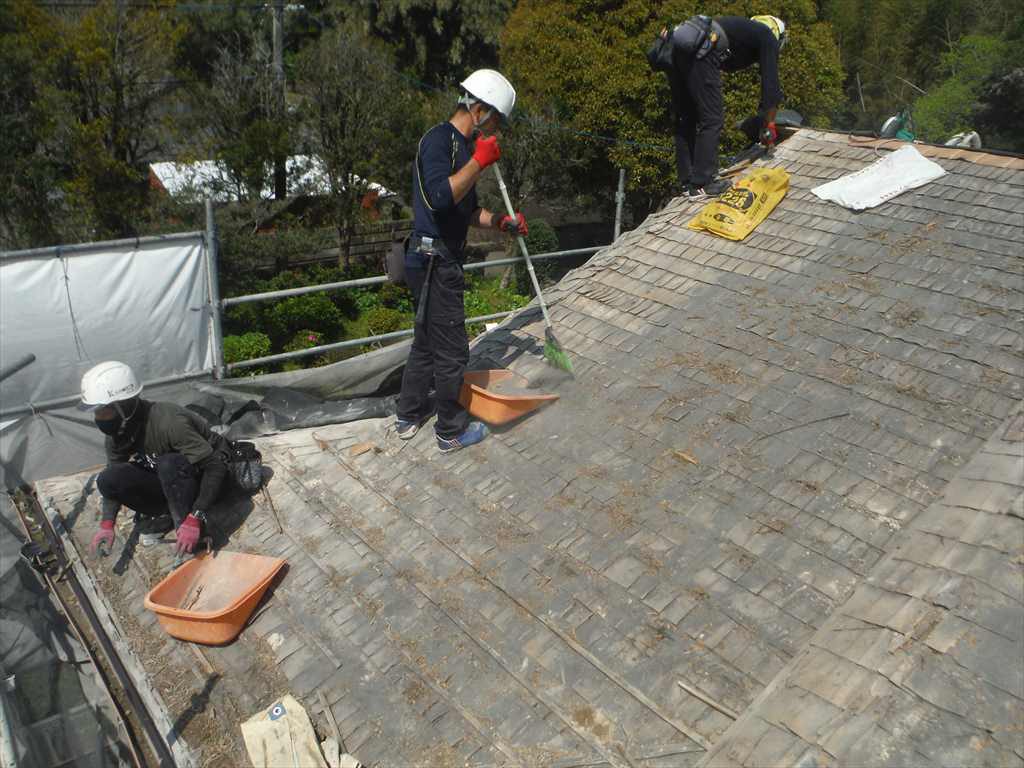 屋根葺き替え工事：鹿屋市串良町 Ｔ様邸