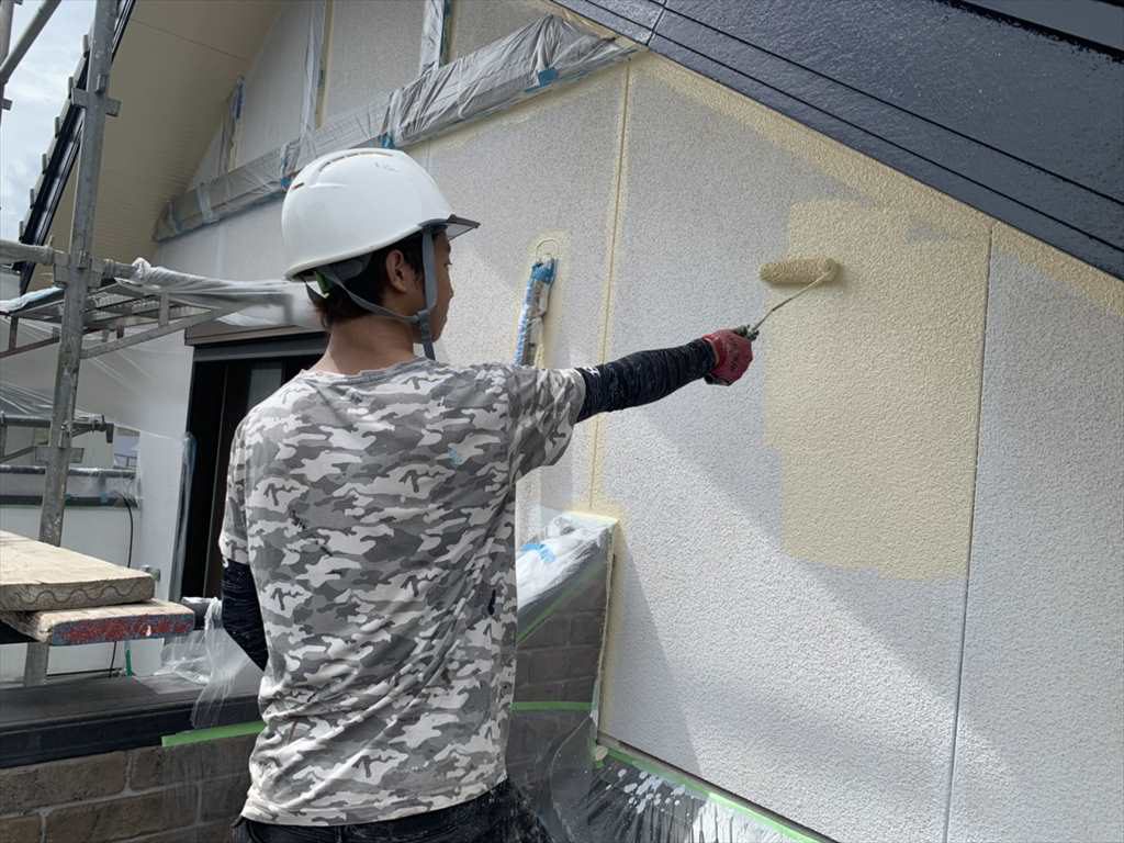 外壁塗装工事：垂水市海潟 Ｋ様邸