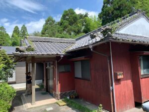 屋根葺き替え工事：鹿屋市王子町 Ｏ様邸