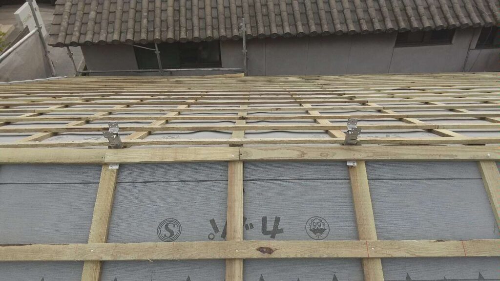 屋根葺き替え工事：垂水市海潟 Ｋ様邸