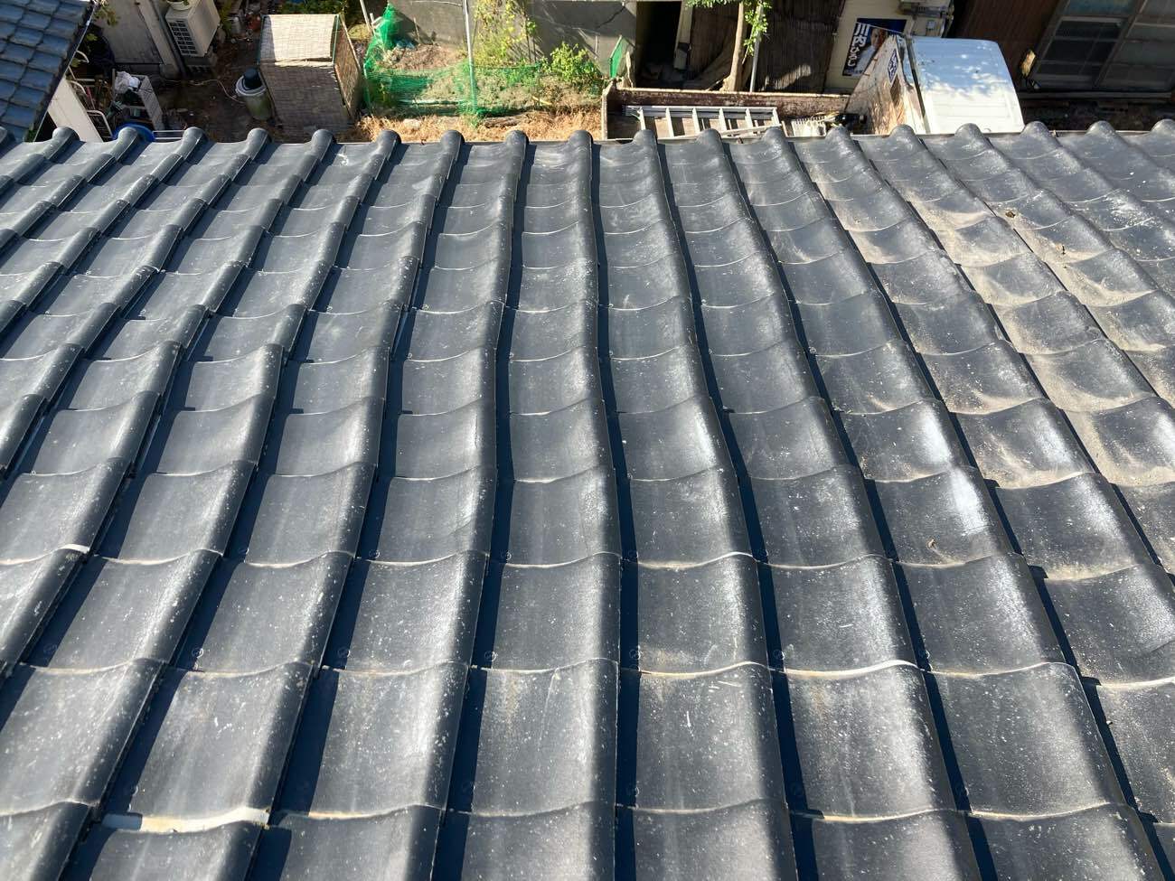 ２階屋根締め直し工事：鹿児島県F様邸／施工前