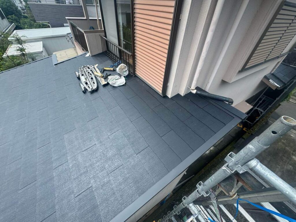 葺き替えにより、雨漏りを根本から解消しました。