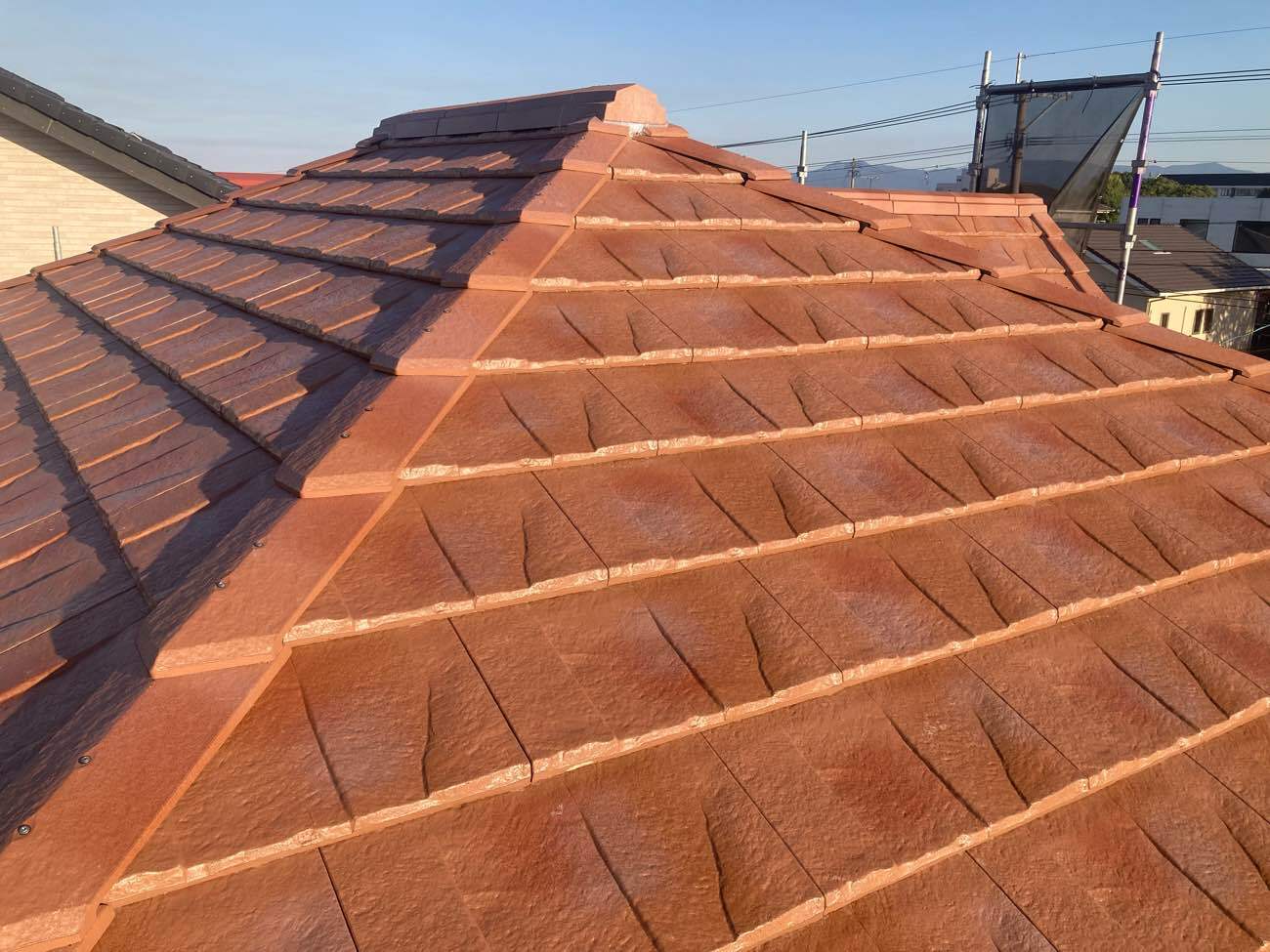 台風被害による雨漏りを解消｜ルーガで安心の屋根葺き替えの完成写真