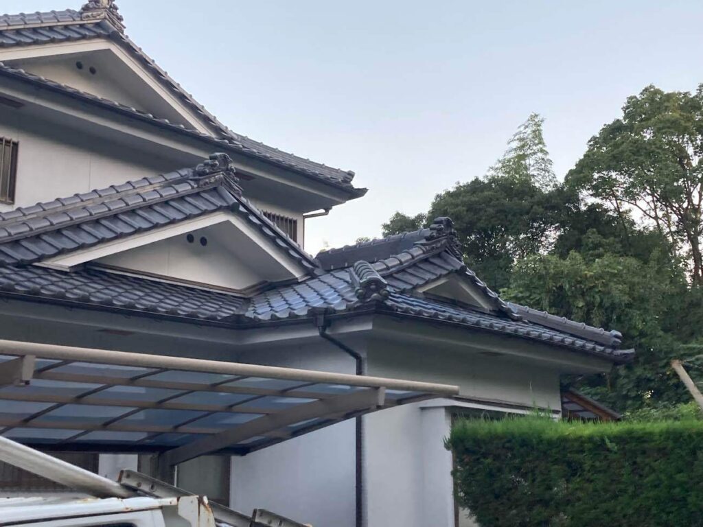 屋根瓦の補修で雨漏りを解消｜お客様の想いに寄り添う提案力
