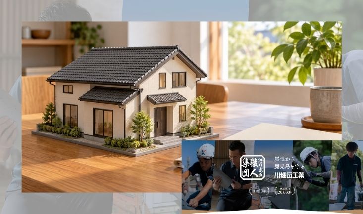 繰り返す雨漏りの調査・修理は川畑瓦工業へ